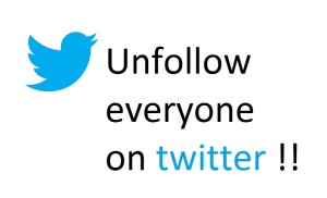 Read more about the article How to unfollow everyone on twitter at the same time!