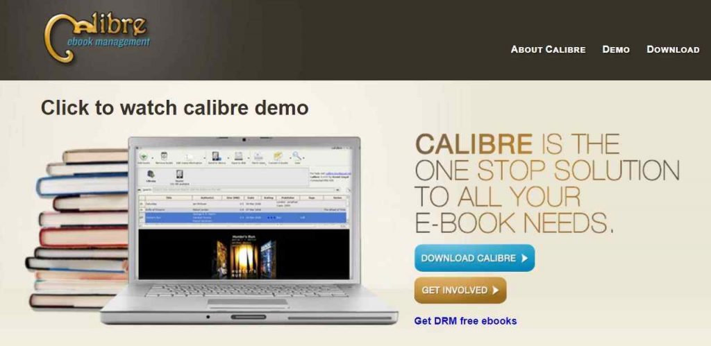 Calibre-Epub-reader