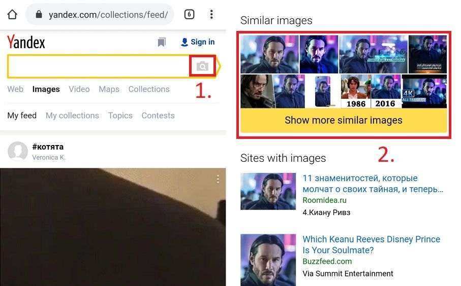 Yandex Reverse Image Search