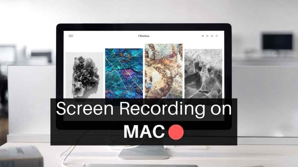 Screen recording on MAC