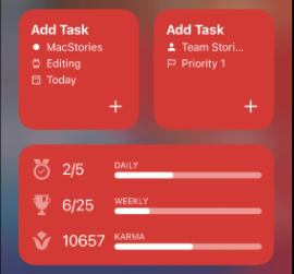 Todoist Widget