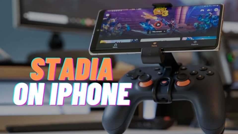 Stadia on iPhone