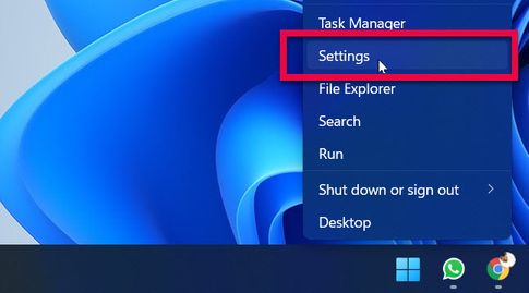 Windows 11 Settings