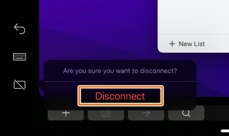 Select Disconnect