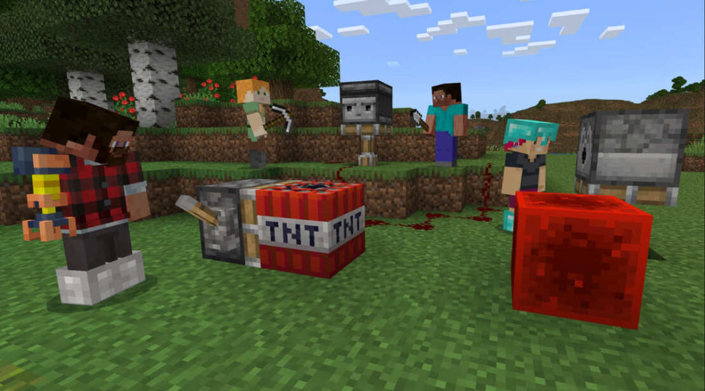 Screenshot from Minecraft